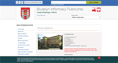 Desktop Screenshot of bip.slawa.pl
